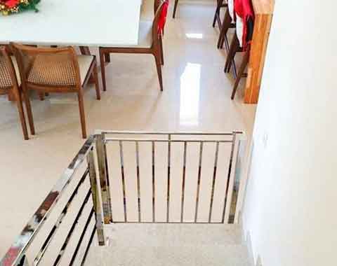 Portão de Inox